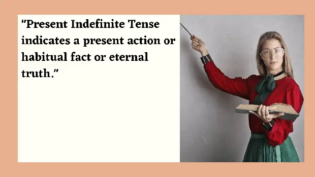 Present indefinite tense