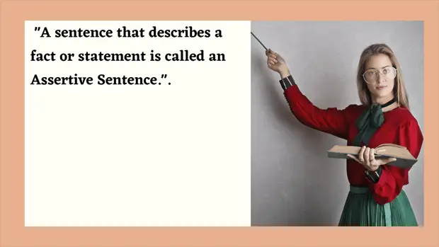 Assertive sentence
