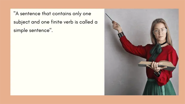 simple sentence