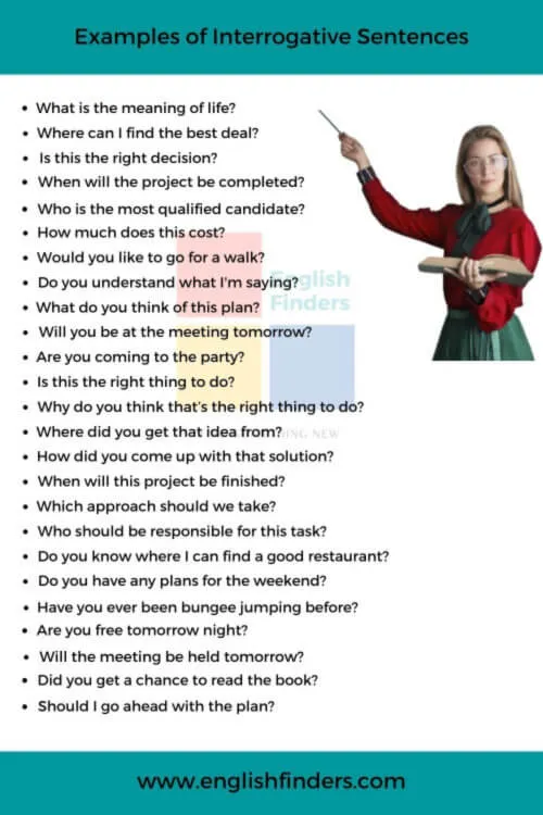 Top 120 Examples of Interrogative Sentences 8 120 Examples of Interrogative Sentences