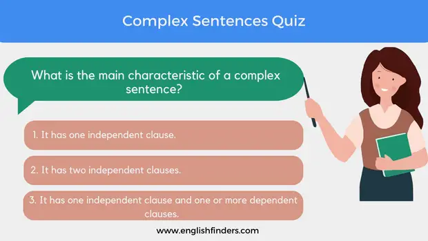 Complex Sentences Quiz