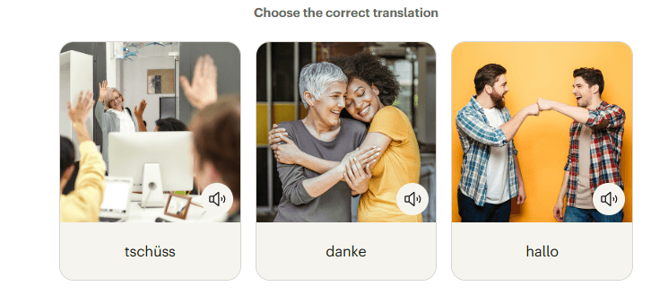 Babbel lesson 1