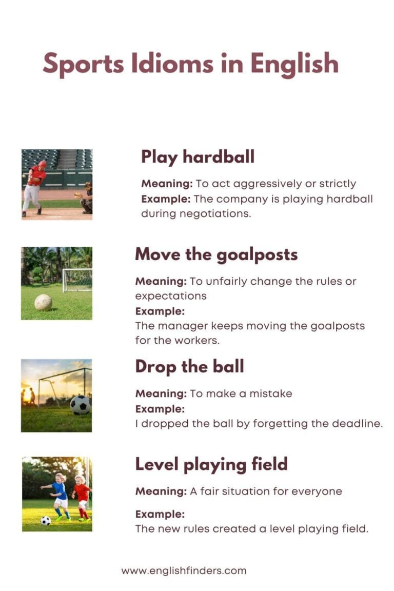 Sports Idioms in English