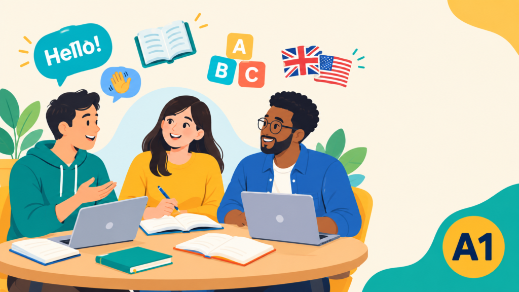 English Finders A1 — Complete Beginner